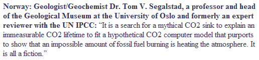 Go to the US Senate Report about more than 400 prominent scientists disputed man-made global warming claims in 2007